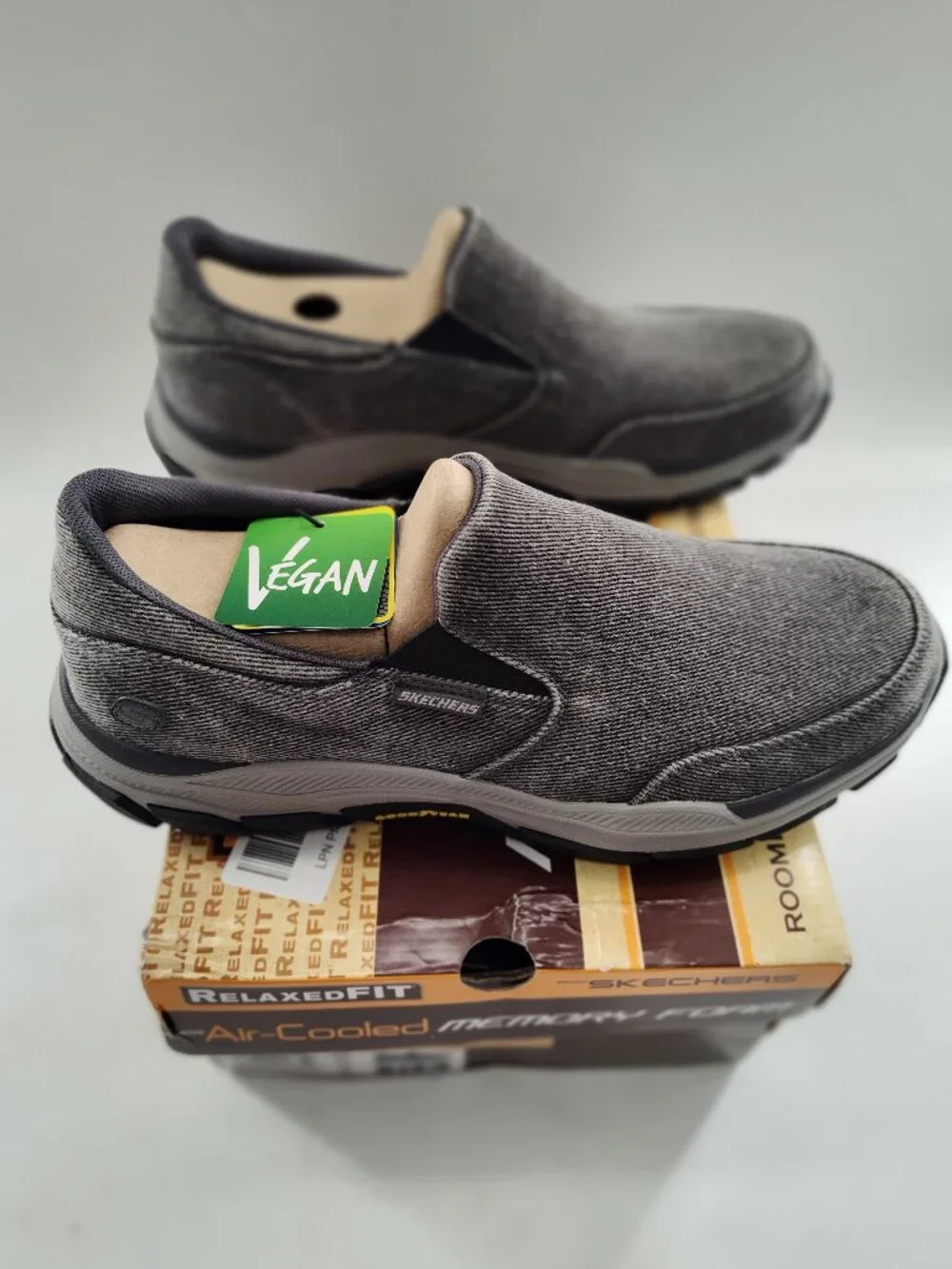Men's Skechers Relaxed Fit Air Cooled Vintaged Washed Size 11.5       P#679@CMK